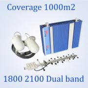1800 2100mhz dual band repeater 