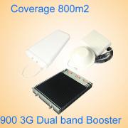 900 3G Dual band booster Cover 800m...