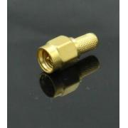 High quality SMA Male Reverse Thread Crimp Connector With UL Approved