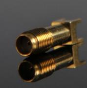 RF connector Straight jack SMA 4legs for PCB