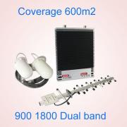 4G LTE800mhz+ 4G LTE 1800mhz Dual band mobile signal booster 