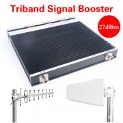 4G LTE800 2100 2600MHz Tri Band Signal Booster