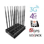 22 Antennas Full Bands Mobile Phone 5g Jammers Wi-Fi GPS LOJACK Blockers