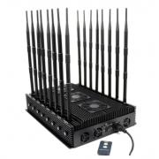 Desktop 16 Antennas Adjustable Full Band Mobile WIFI GPS LOJACK LORA UHF VHF Jammer