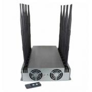 Desktop 16 Antennas WIFI GPS LOJACK UHF VHF 2G 4G 3G 5G Jammers