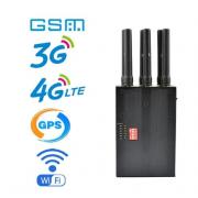 6 Bands Handheld Cell Phone Signal Jammers 2G 3G 4G