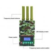 Handheld Type Military Camouflage Jammers All Mobile Phone LOJACK